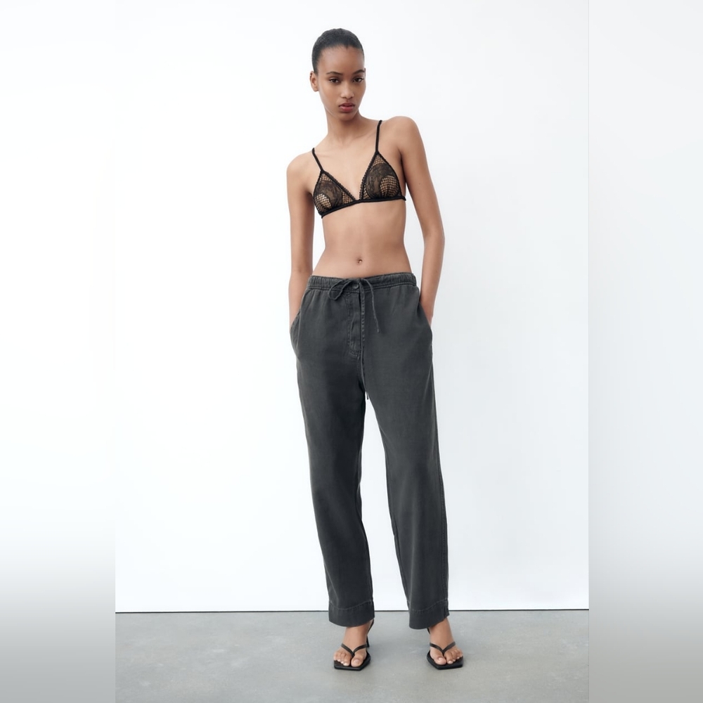 Zara 💕  Pants Coal Grey